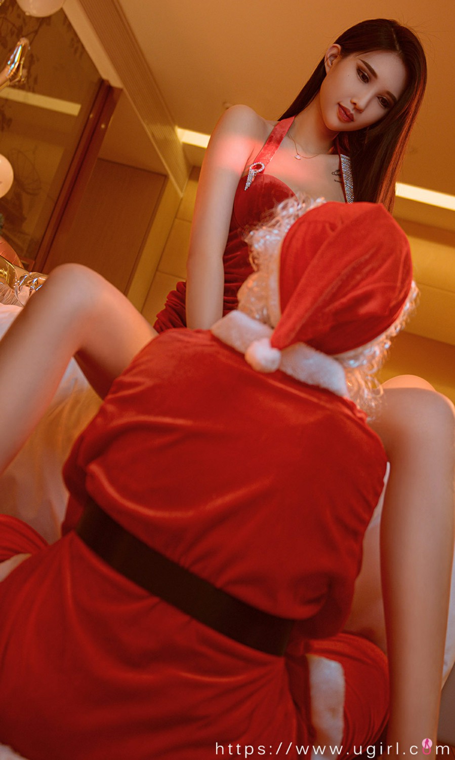 [Ugirls尤果网]爱尤物 No.2242 葛征Model 圣诞老人的尤物 3 