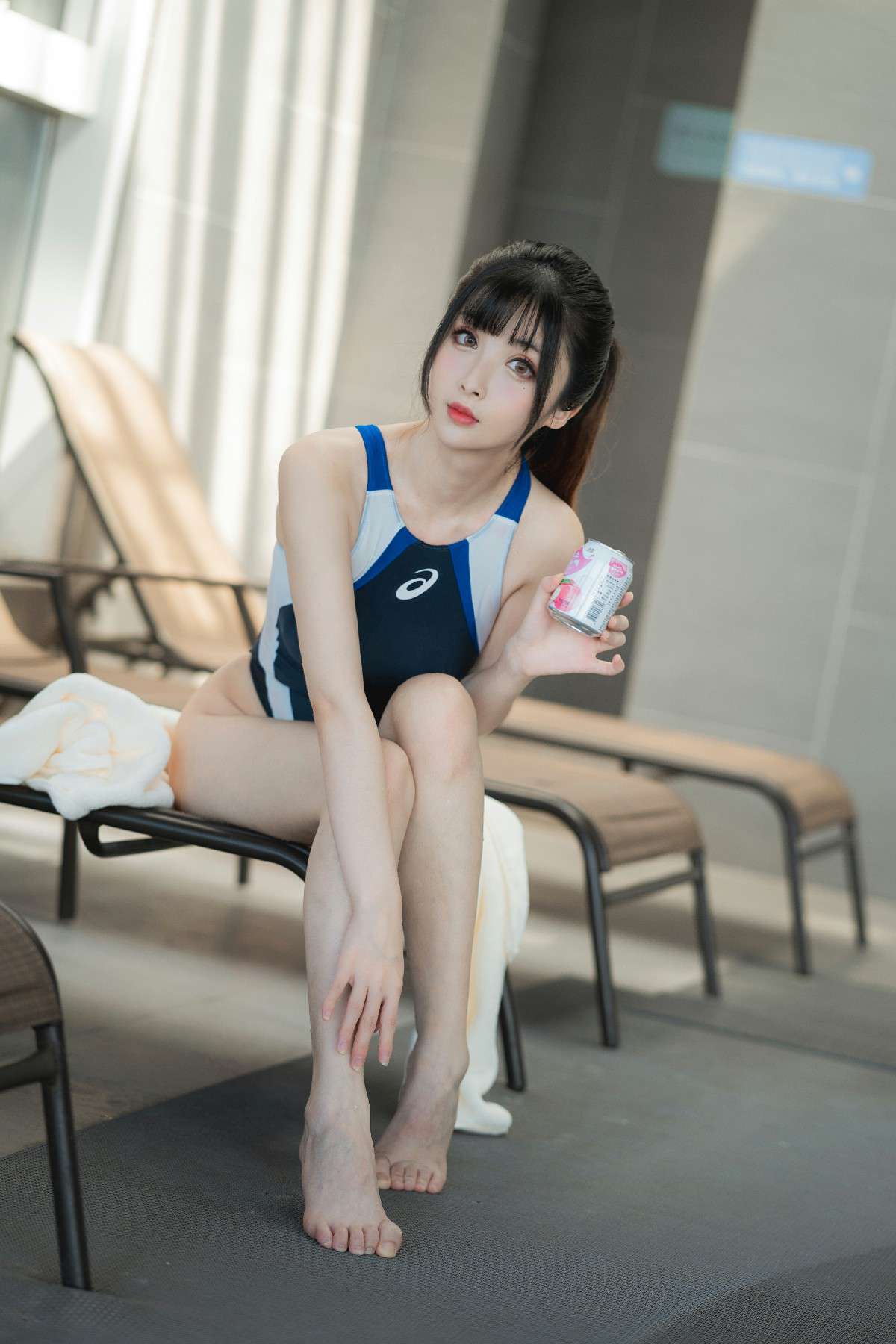 [COSER美女]rioko凉凉子 – 游泳部学姐的特训时间2 