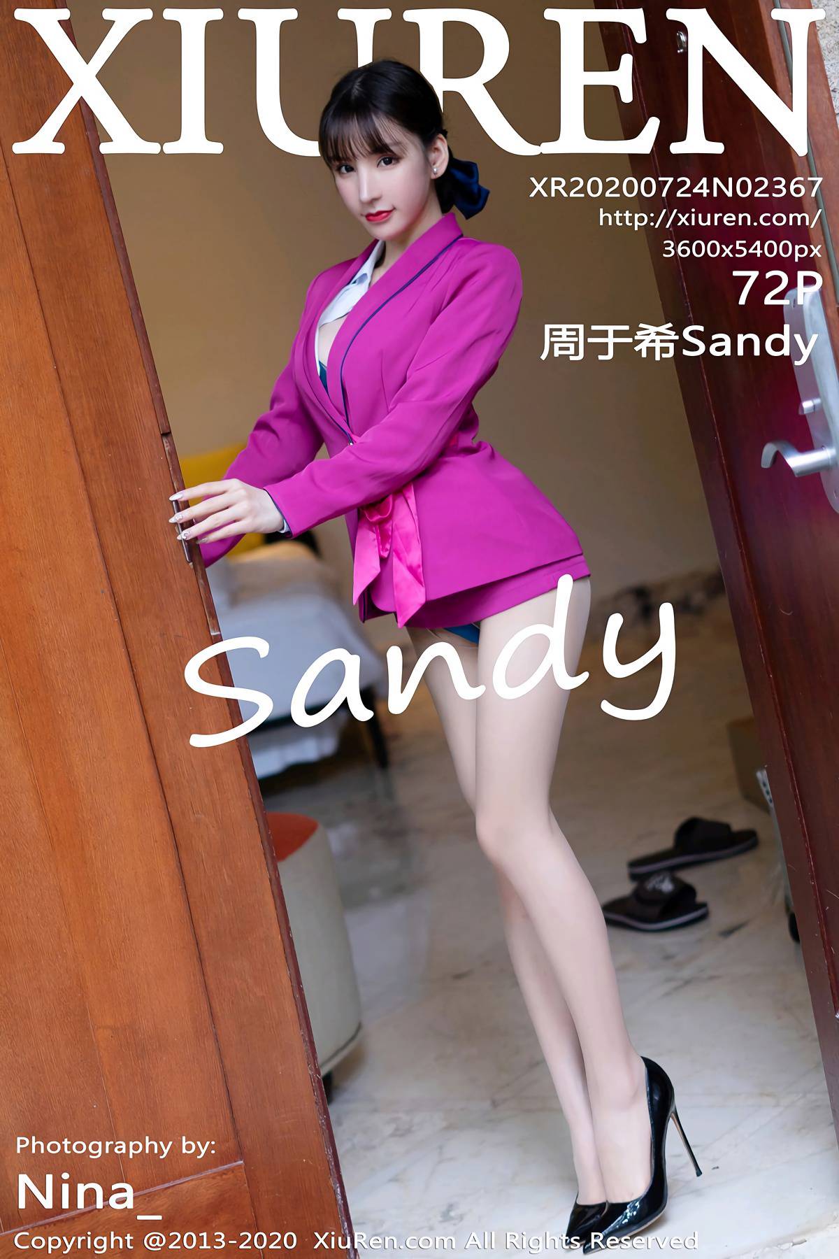 [XiuRen秀人网] No.2367 周于希Sandy 1 