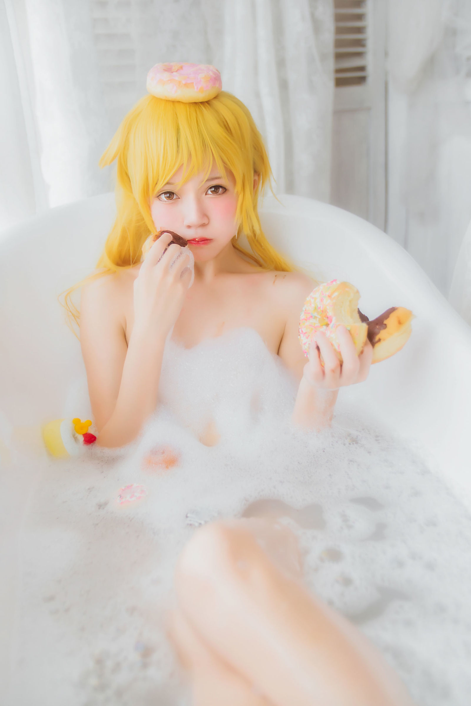 [网红COSER] 桜桃喵 - 小忍浴缸 COS写真套图3 