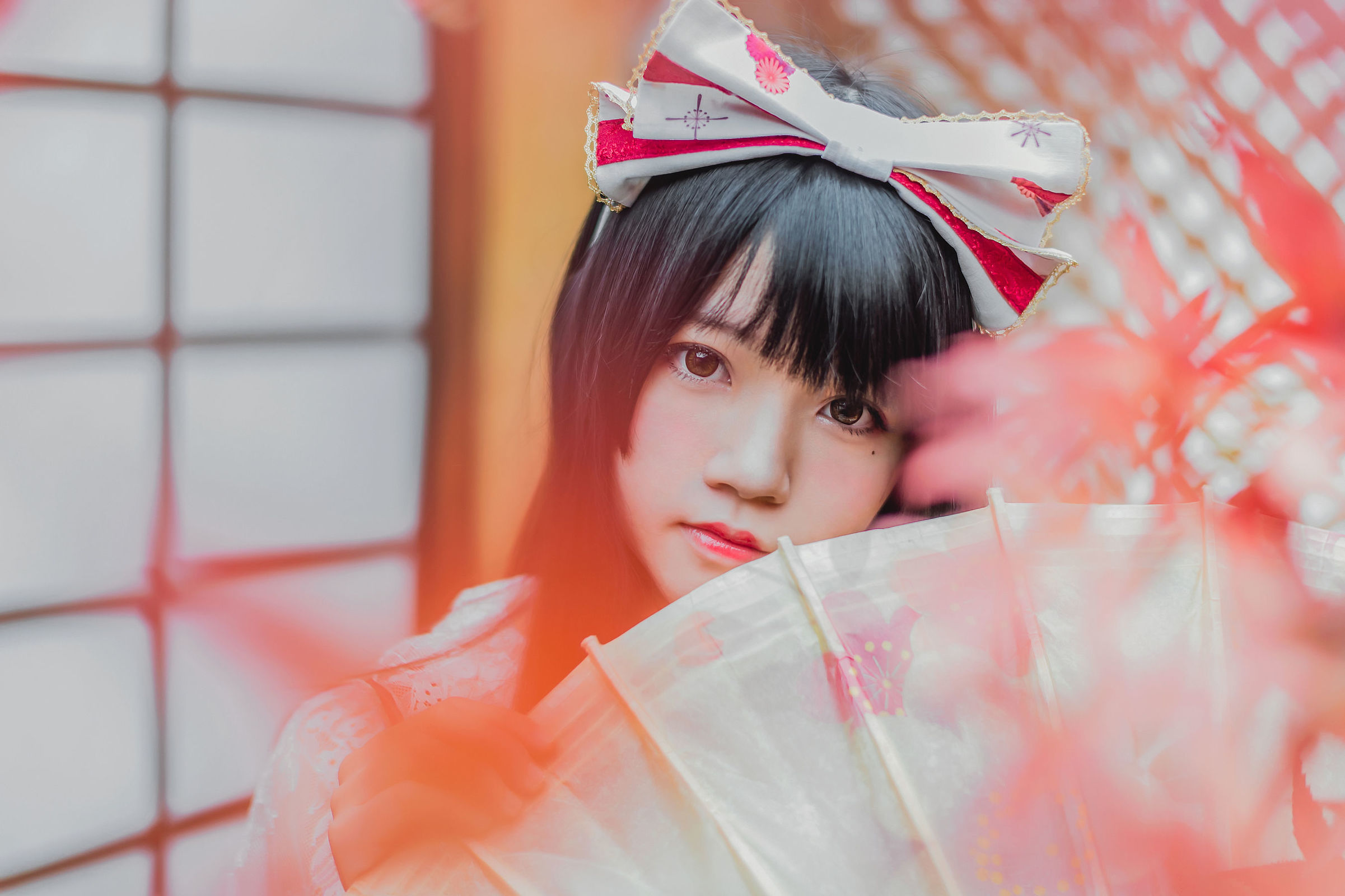 [网红COSER] 桜桃喵 - 和风lolita  写真套图4 