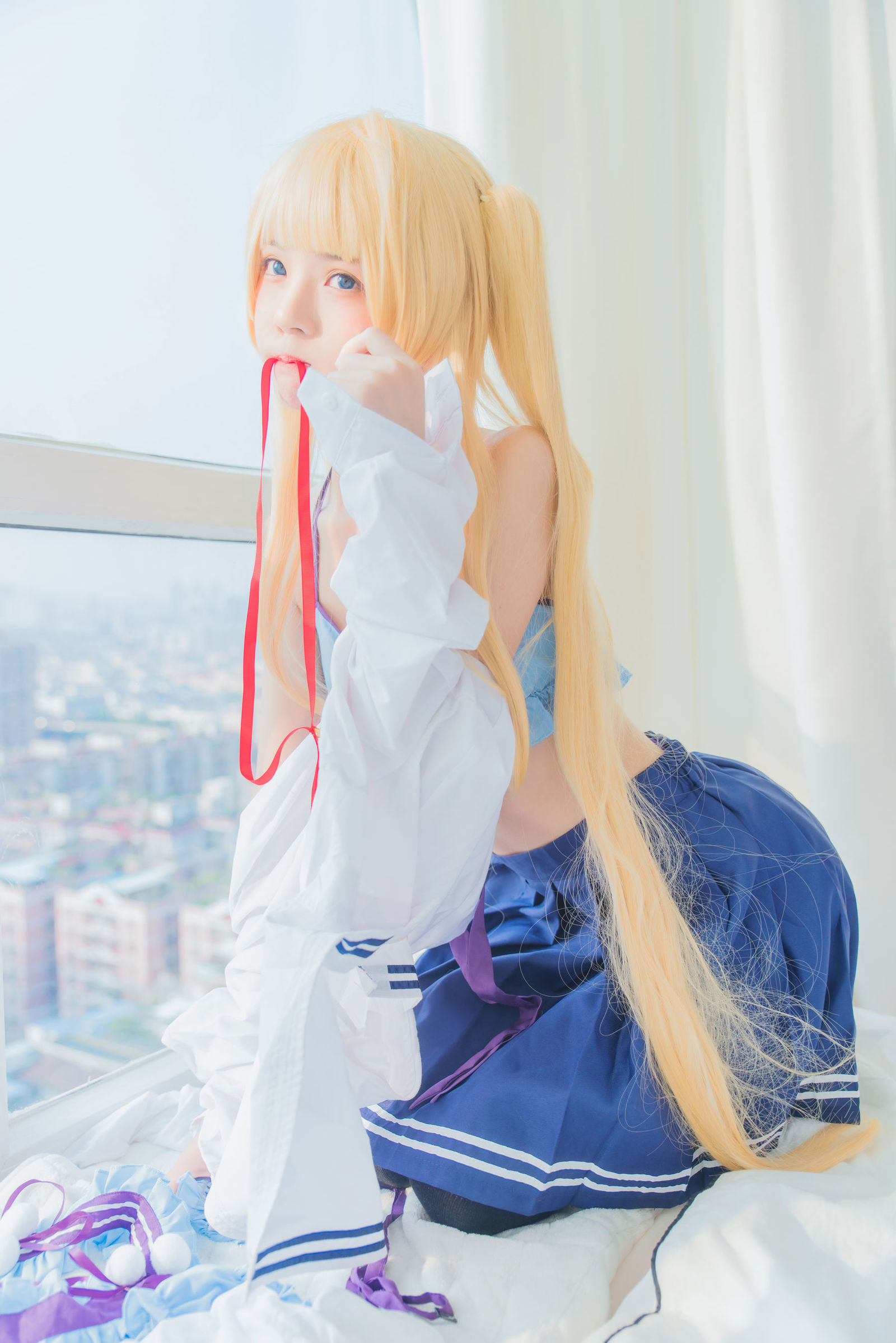 [网红COSER] 桜桃喵 - 英梨梨COS 02 写真套图1 