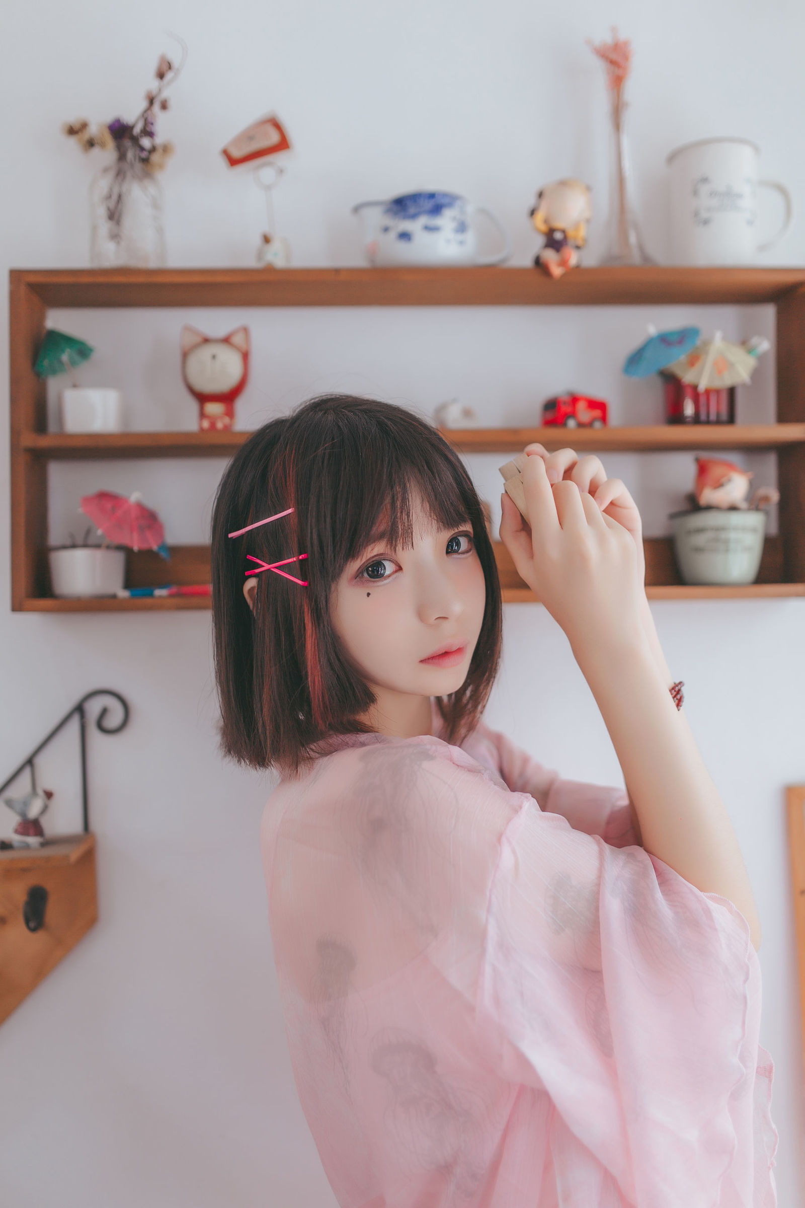 [COSER] 疯猫ss - 水手服和睡衣 写真套图1 