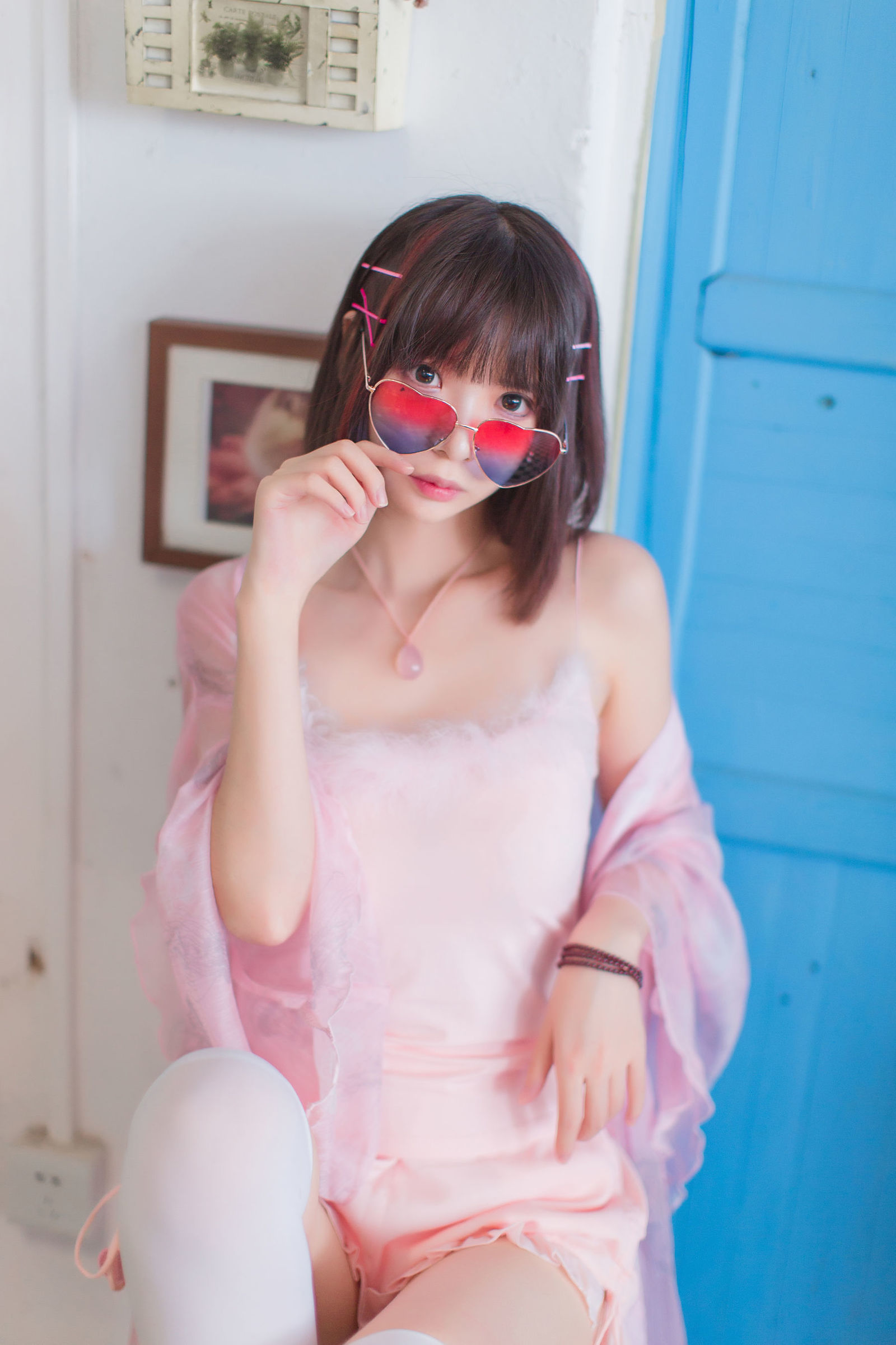 [COSER] 疯猫ss - 水手服和睡衣 写真套图1 