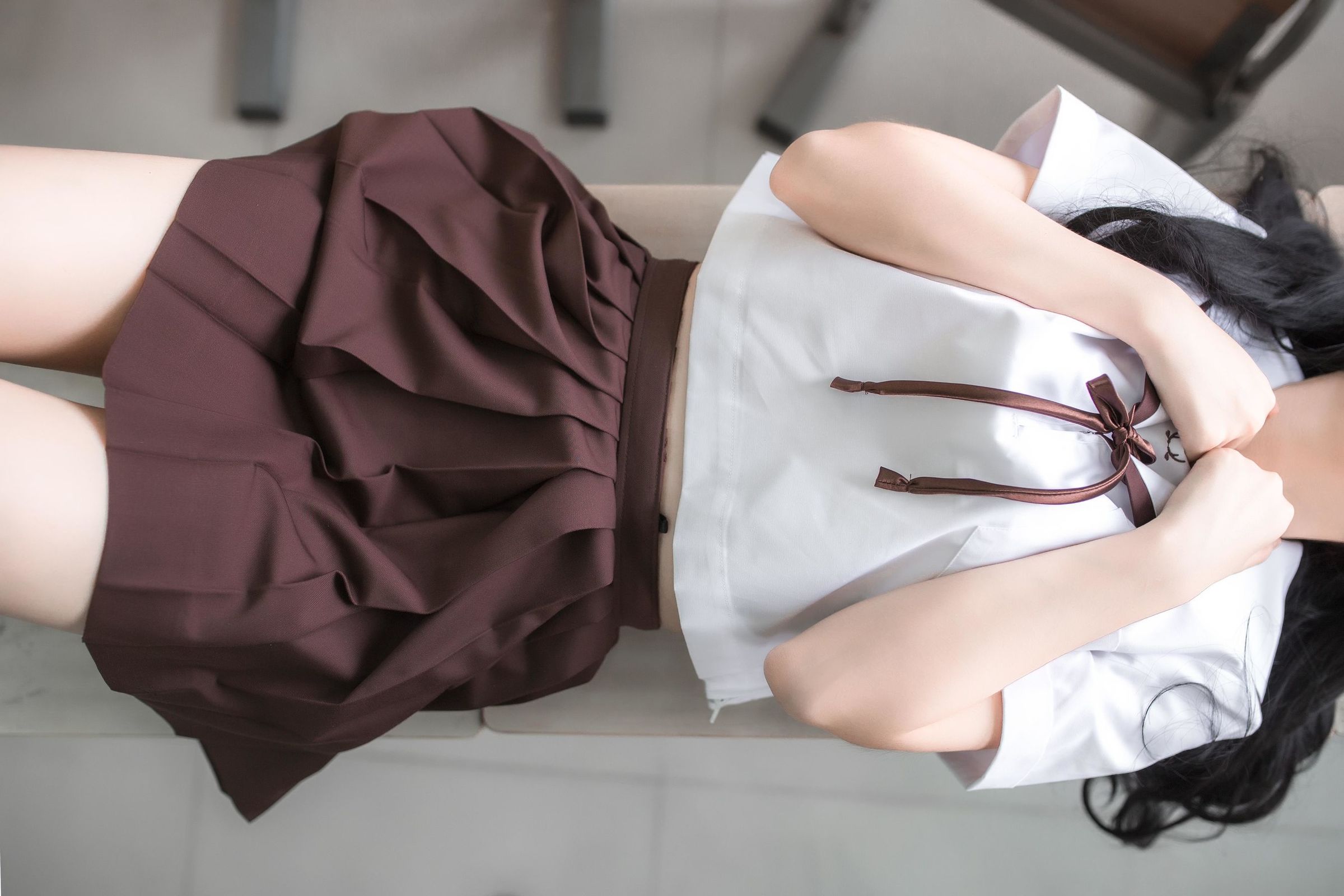 [COSER] 疯猫ss - 水手服和睡衣 写真套图1 