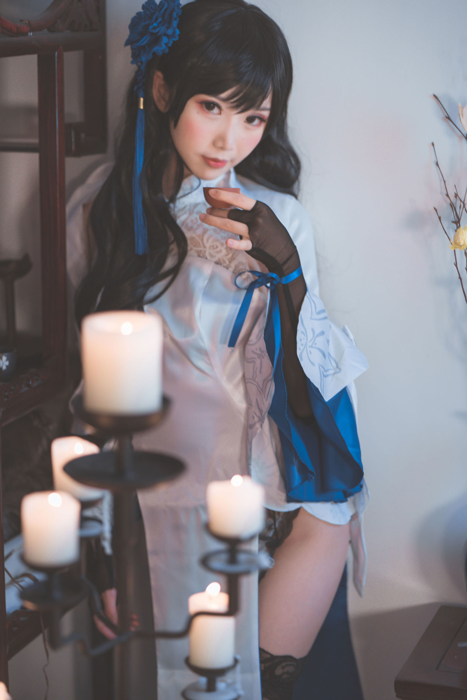 [CosPlay美女] 面饼仙儿 - 玉玲珑 写真套图1 