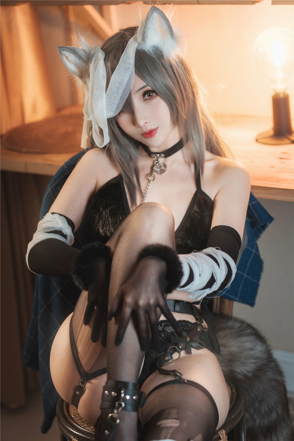 [Cosplay]rioko凉凉子 - Wounded Wolf Sister4 