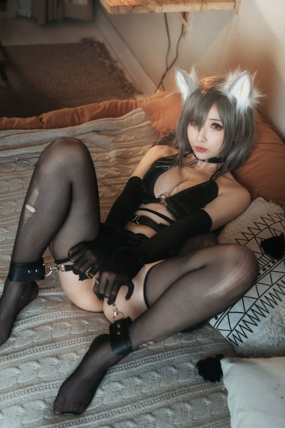 [Cosplay]rioko凉凉子 - Wounded Wolf Sister1 