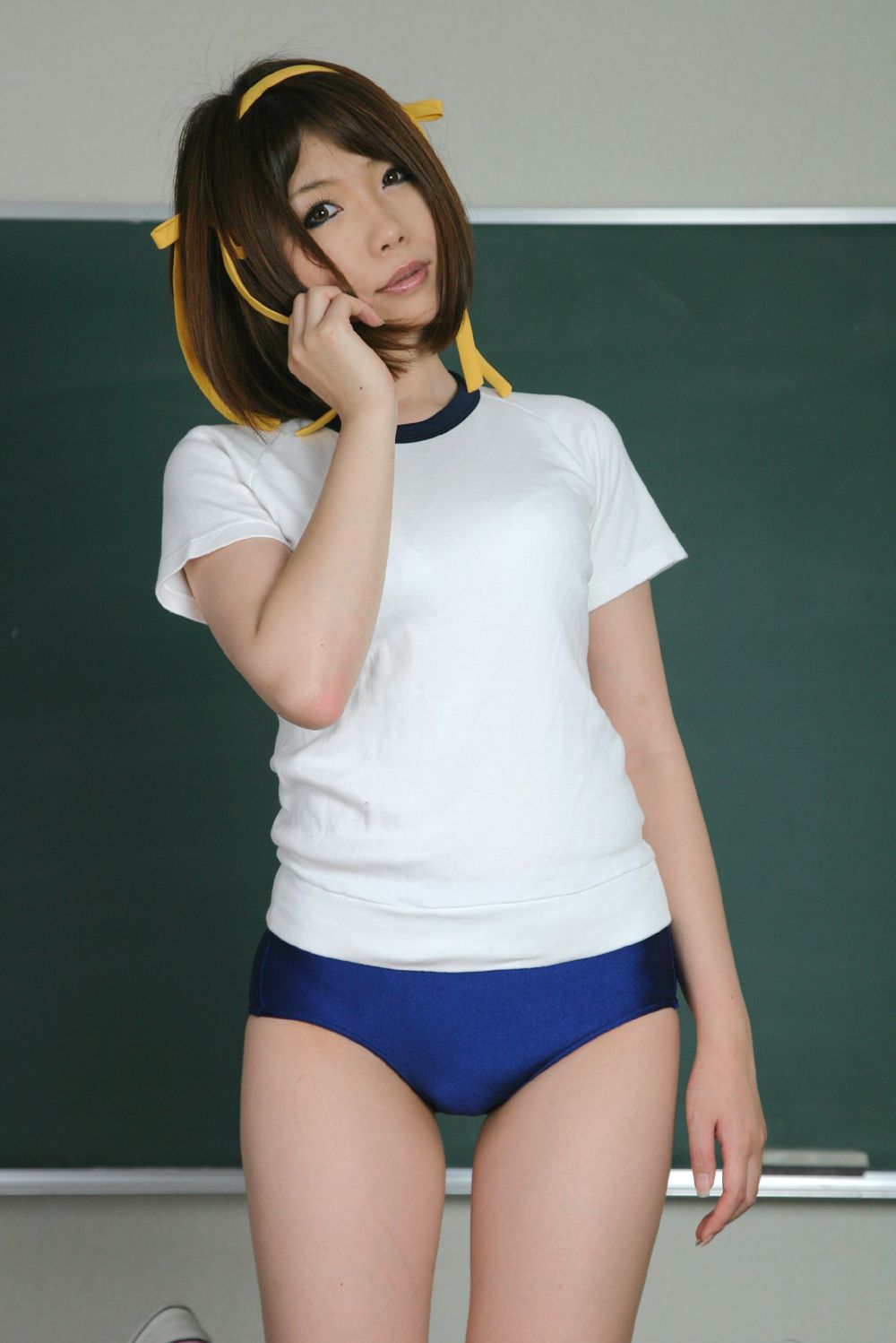[Cosplay] Haruhi Suzumiya 《Ultra Hot Haruhi》之运动服美少女[234P]