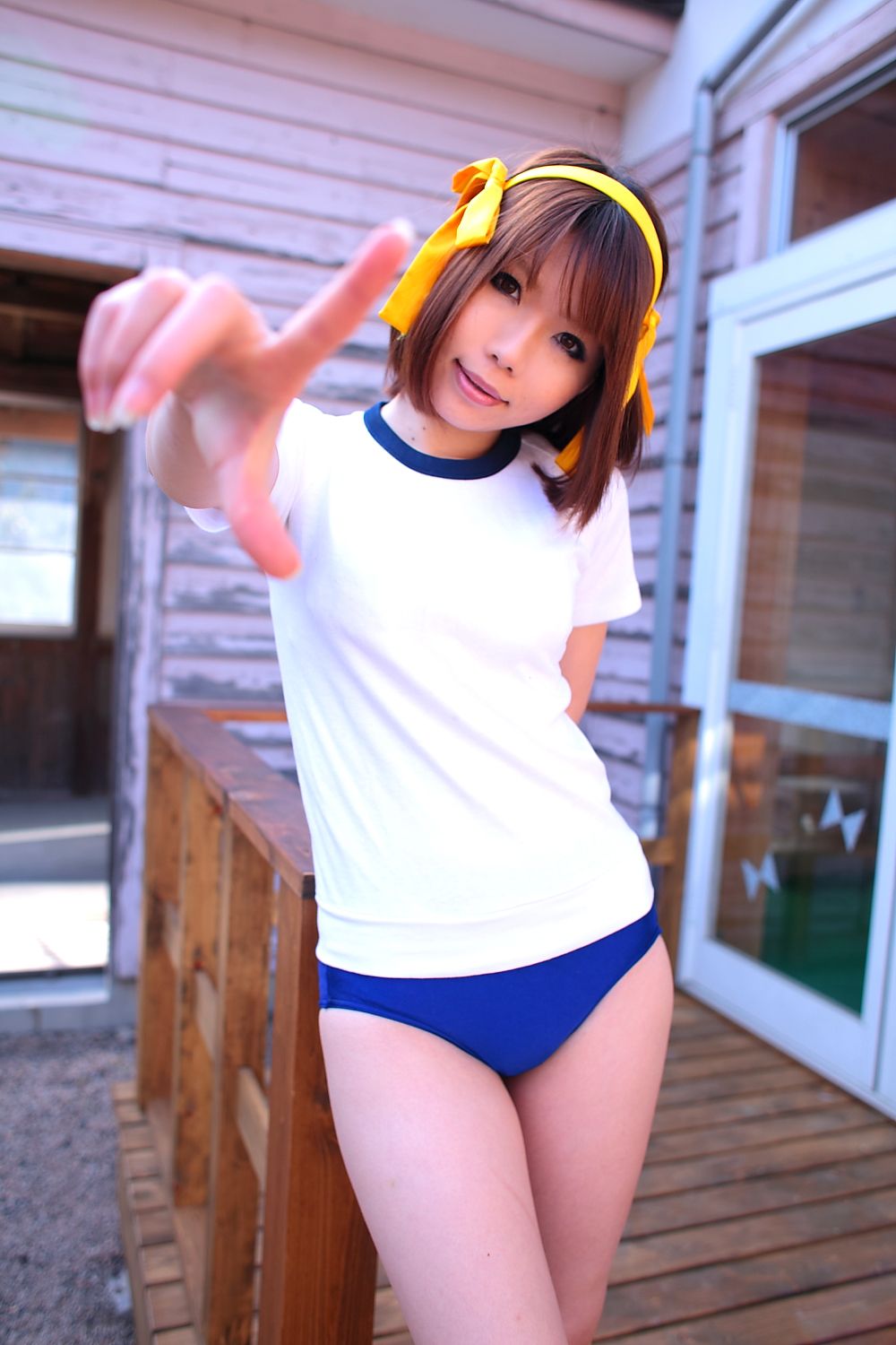 taotuhome[Cosplay] Haruhi Suzumiya 《Ultra Hot Haruhi》之运动服美少女第11张