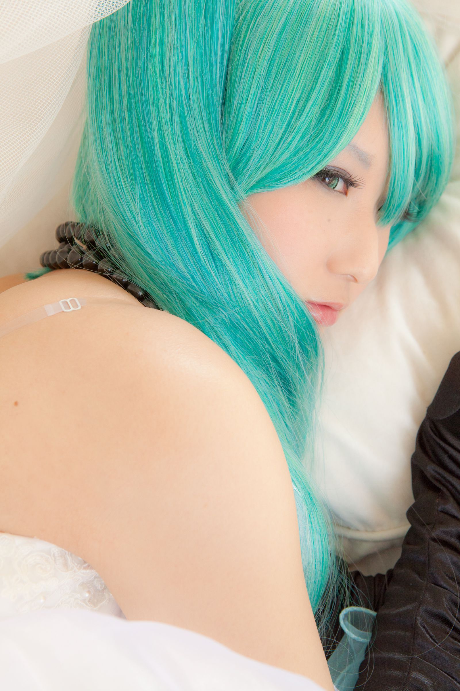taotuhome[Cospaly] 绿发美少女coser-Vocaloid - Beautiful Hatsune Miku 套图第21张