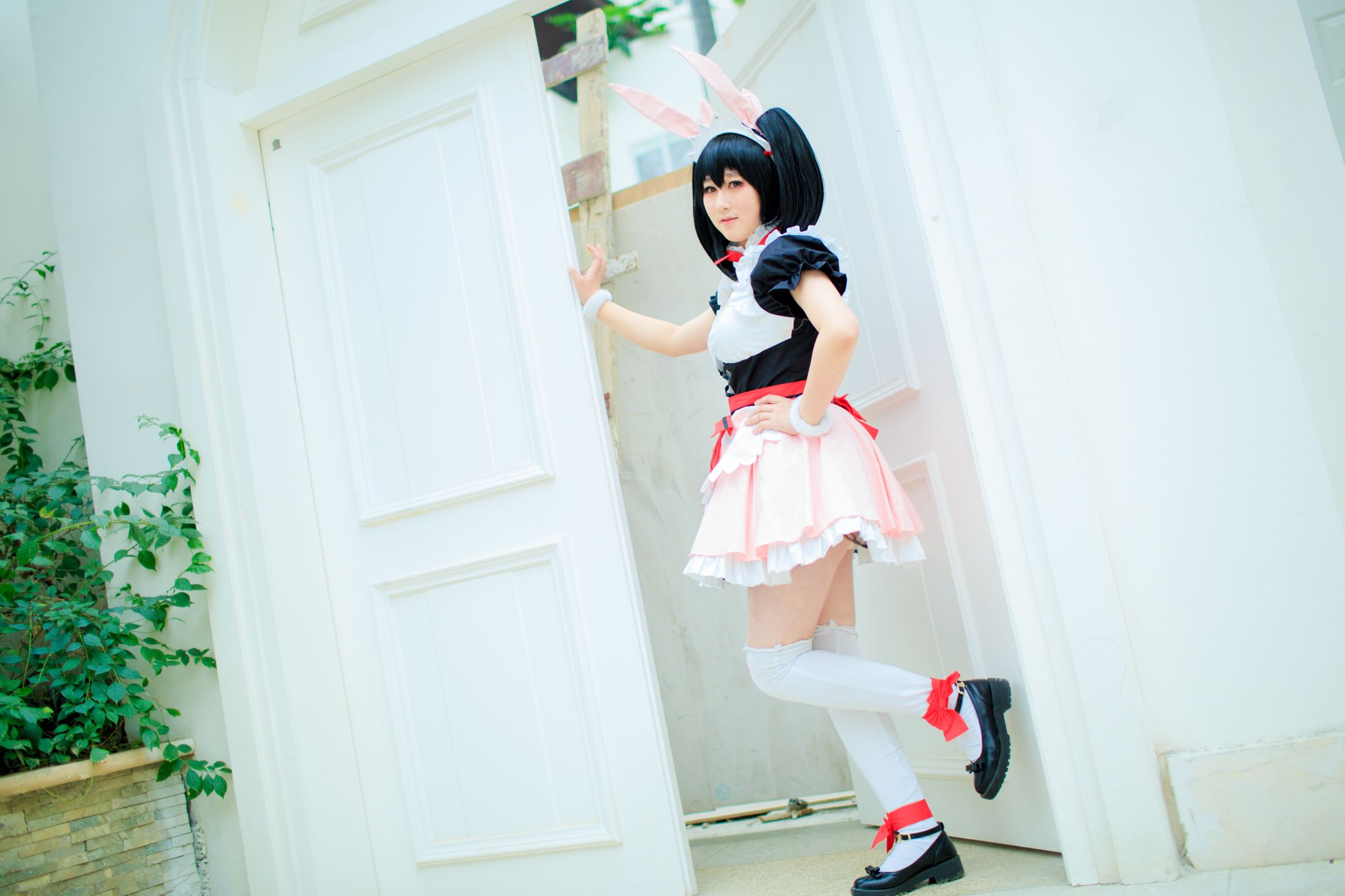 [CosPlay] Nikonikoni &#8211; 女仆制服COSPLAY[22P]