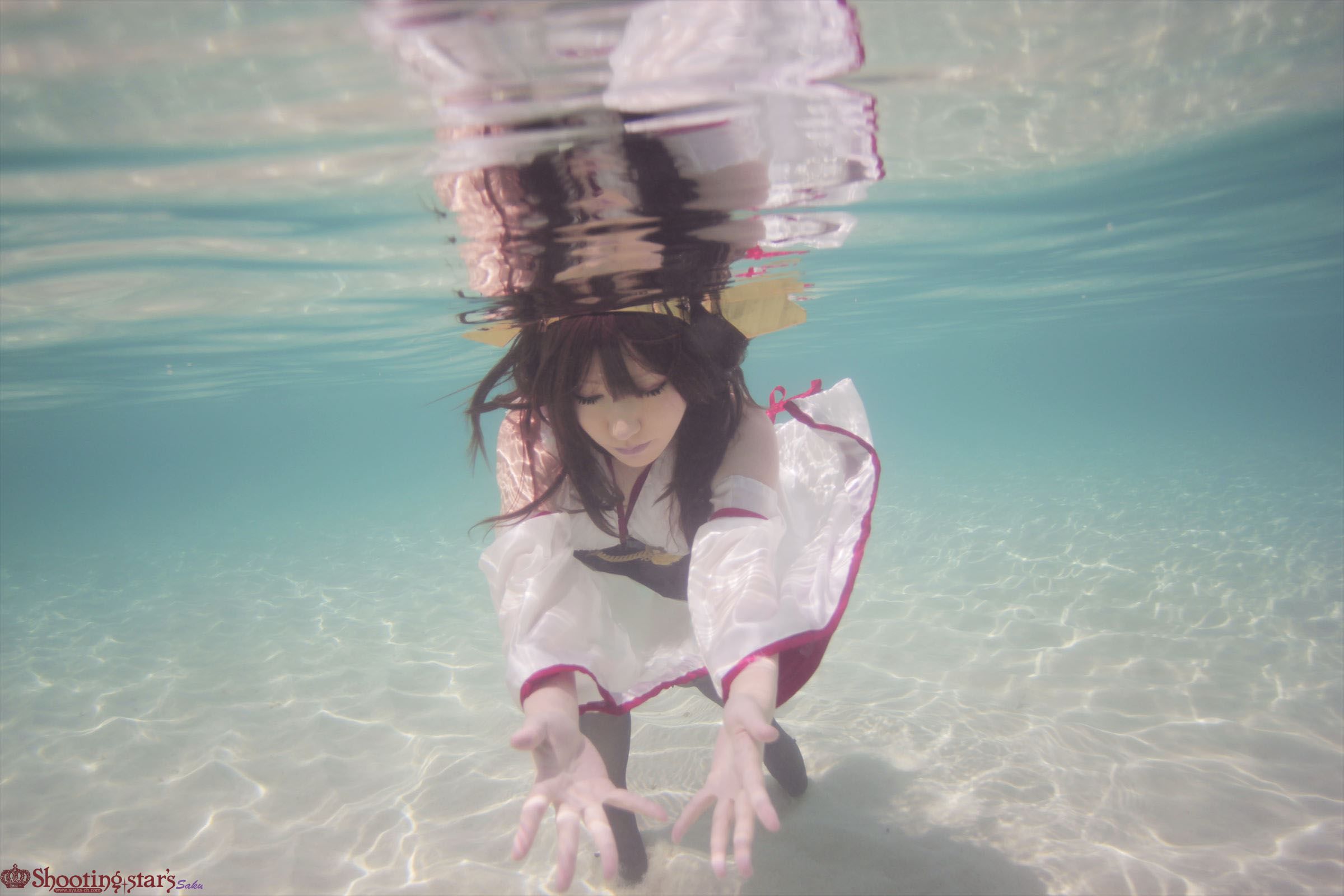 taotuhome[Cospley套图] Sexy Kongou from Kantai Collection under the water 之水下系列第23张