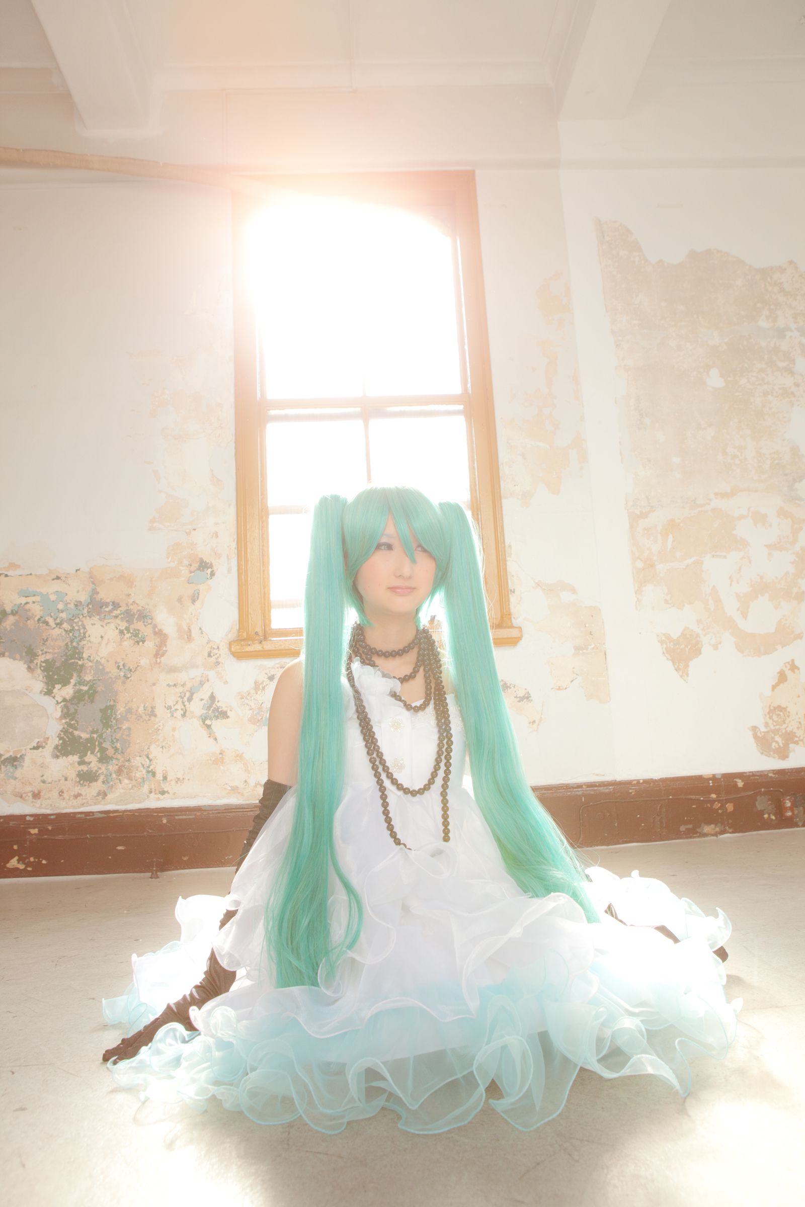 taotuhome[Cospaly] 绿发美少女coser-Vocaloid - Beautiful Hatsune Miku 套图第3张