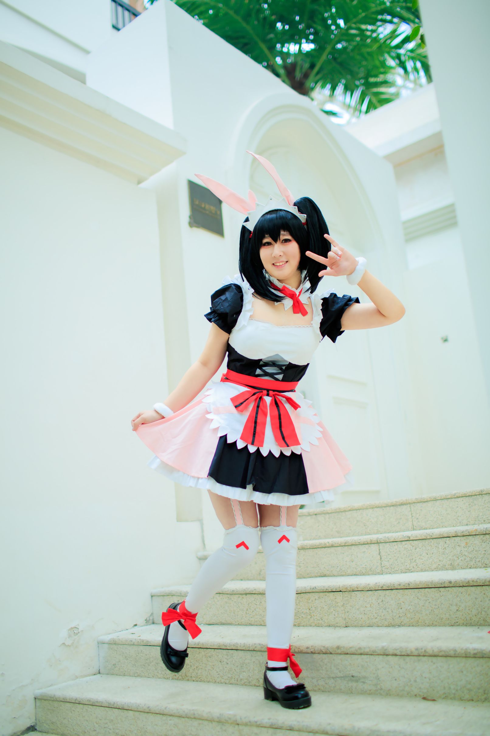 [CosPlay] Nikonikoni &#8211; 女仆制服COSPLAY[22P]