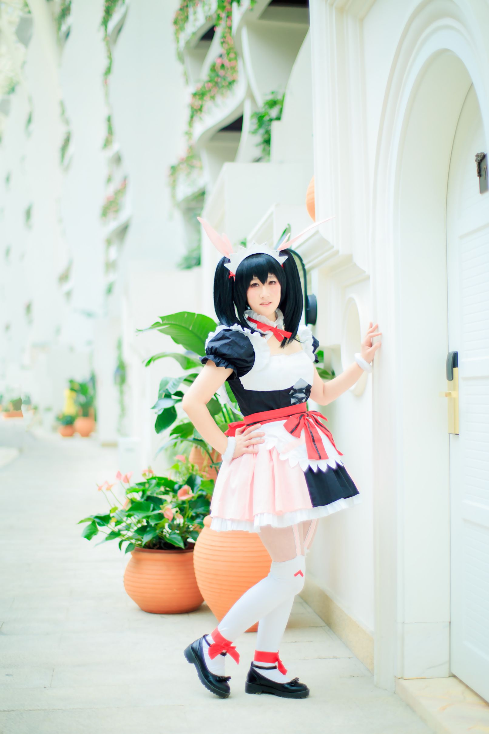 [CosPlay] Nikonikoni &#8211; 女仆制服COSPLAY[22P]