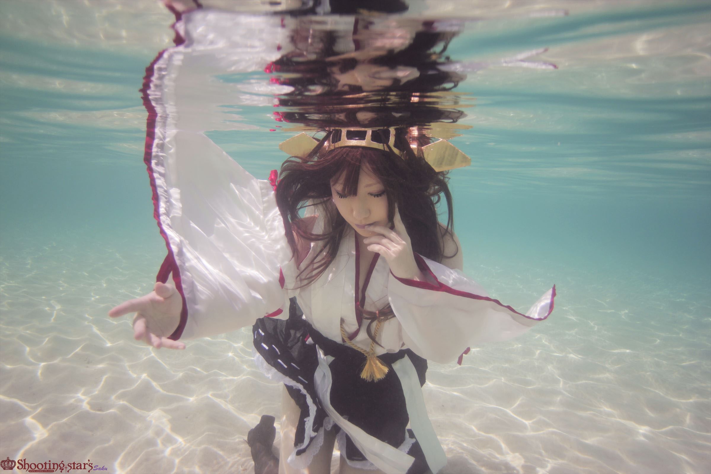 taotuhome[Cospley套图] Sexy Kongou from Kantai Collection under the water 之水下系列第67张
