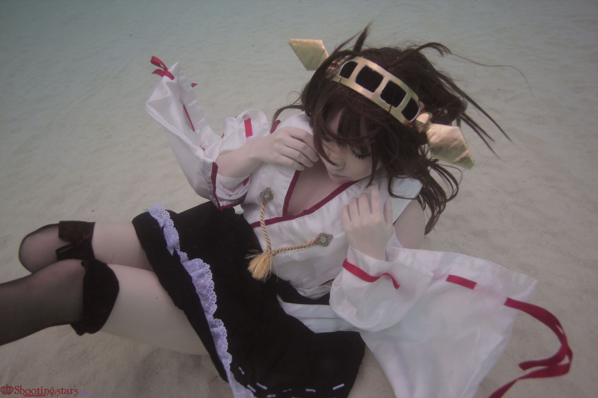 taotuhome[Cospley套图] Sexy Kongou from Kantai Collection under the water 之水下系列第39张