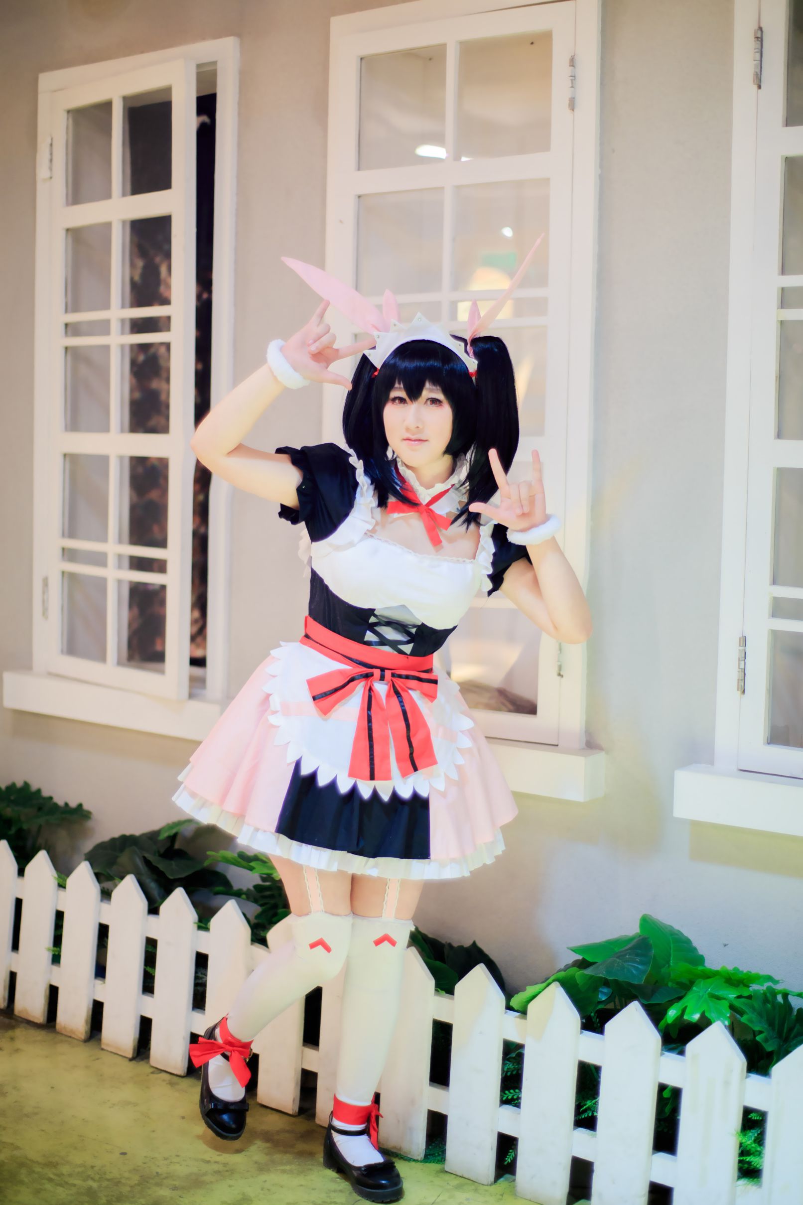 [CosPlay] Nikonikoni &#8211; 女仆制服COSPLAY[22P]