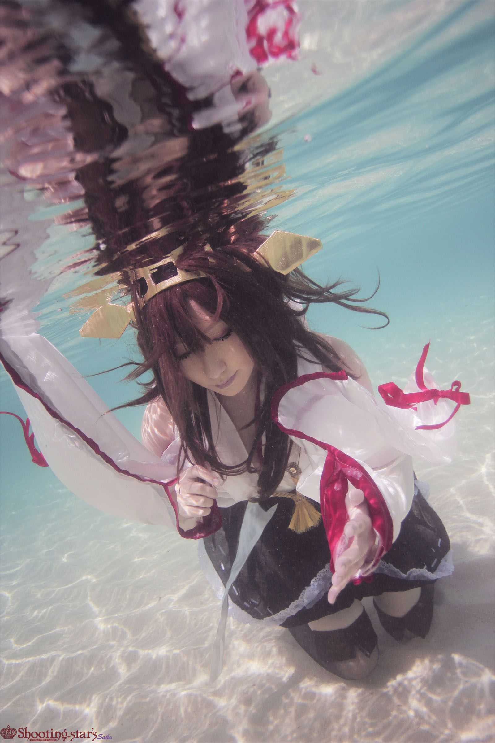 taotuhome[Cospley套图] Sexy Kongou from Kantai Collection under the water 之水下系列第5张