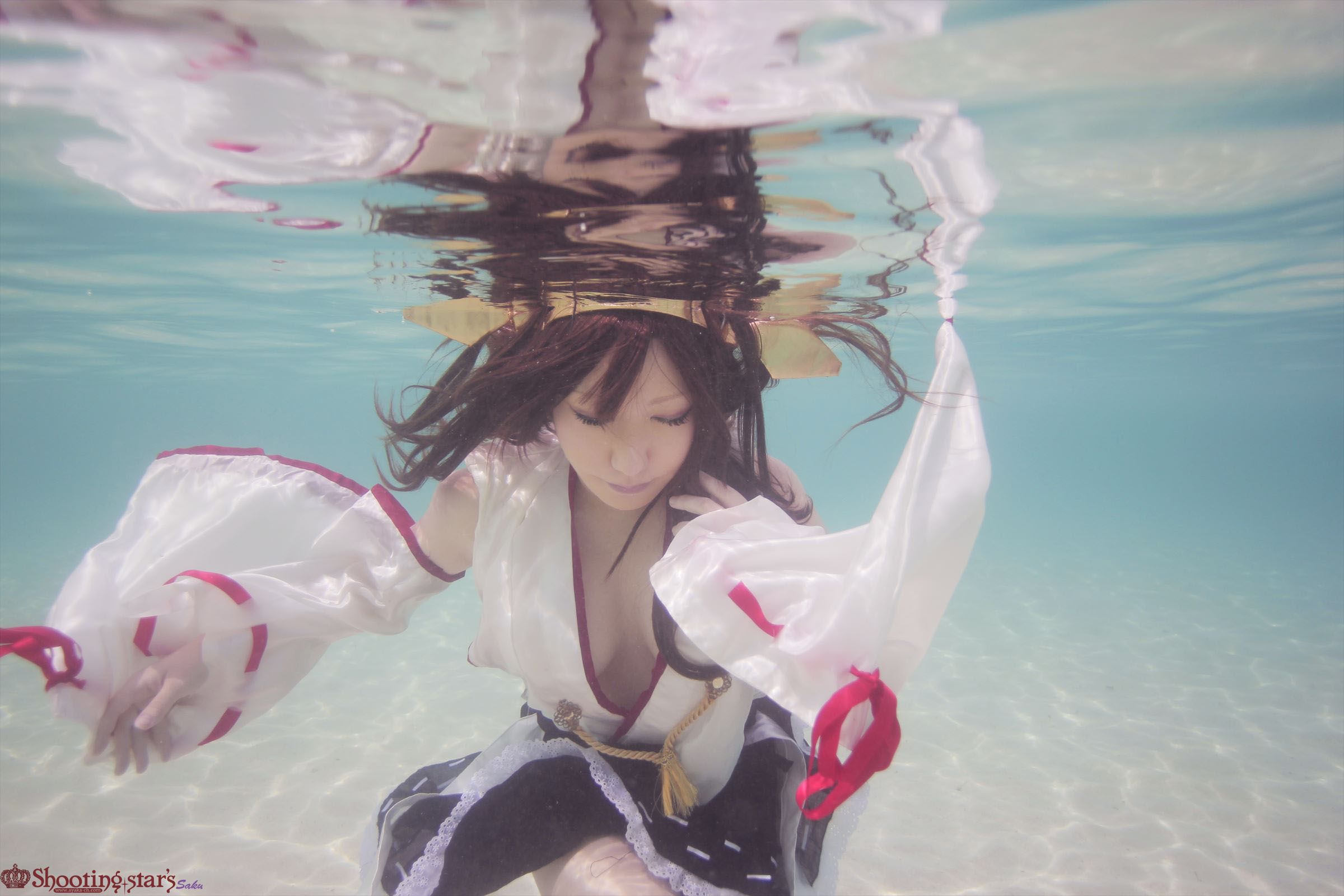 taotuhome[Cospley套图] Sexy Kongou from Kantai Collection under the water 之水下系列第14张