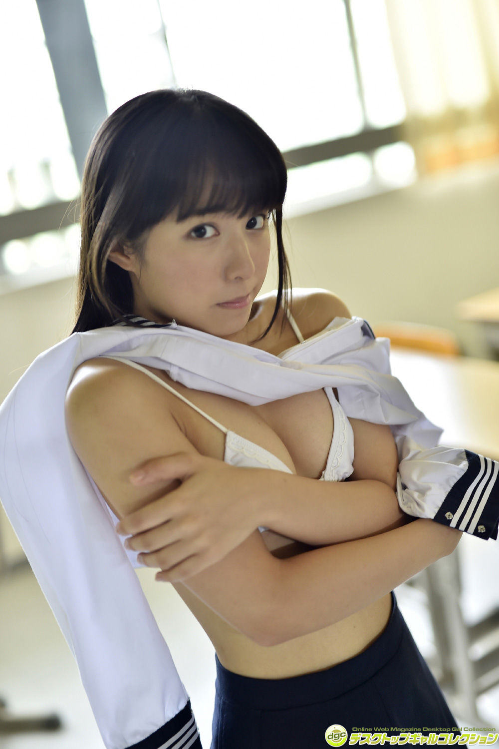 [DGC] No.1226 前田美里 Misato Maeda &#8211; 日テレジェニック2014受賞!黒髪美少女[100P]