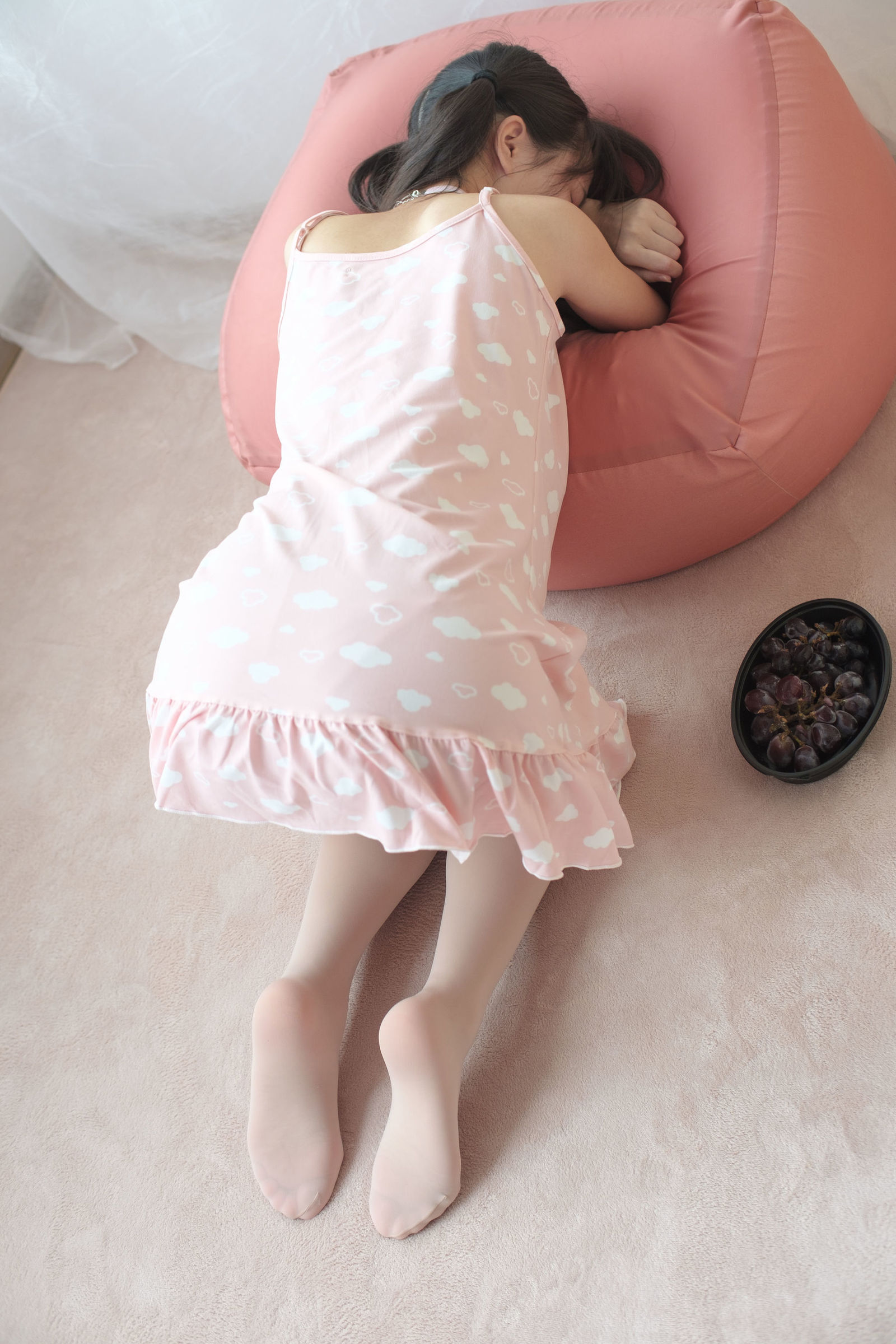 taotuhome[森萝财团] X-039 粉红小可爱的肉丝 萝莉丝袜写真套图第5张