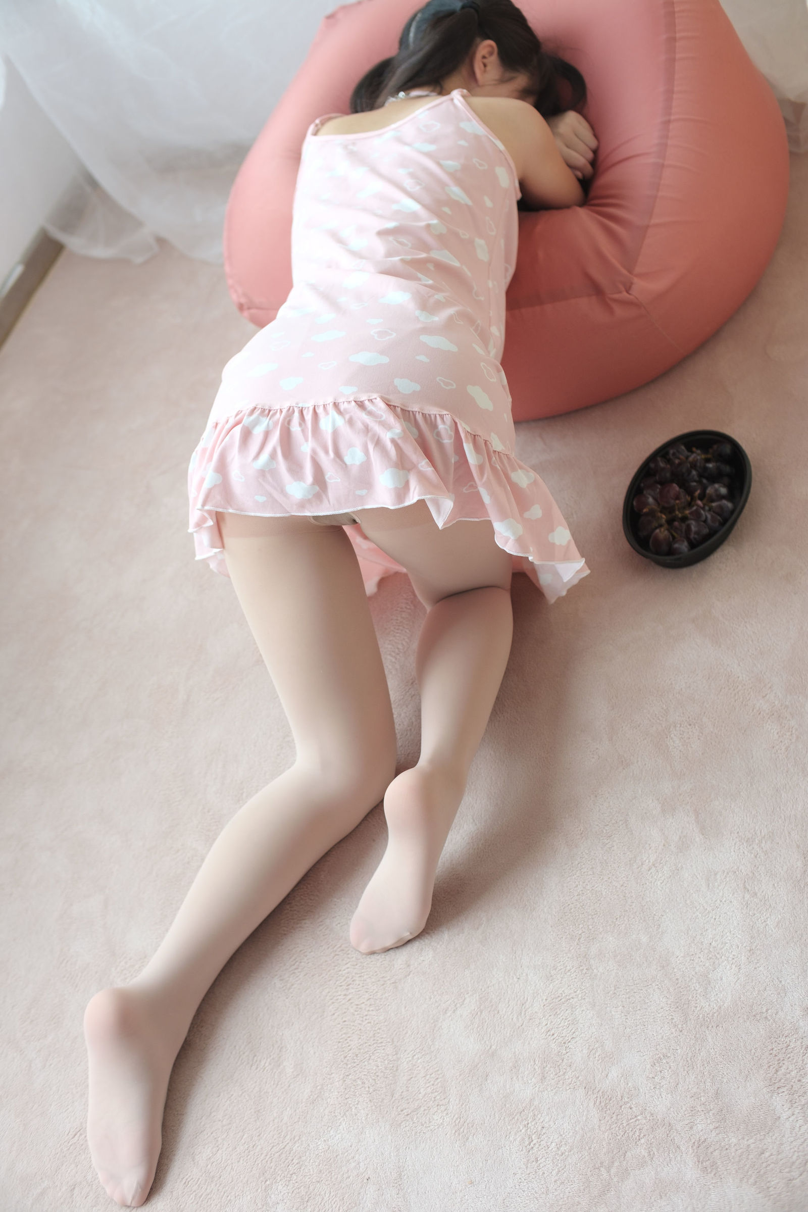 taotuhome[森萝财团] X-039 粉红小可爱的肉丝 萝莉丝袜写真套图第6张