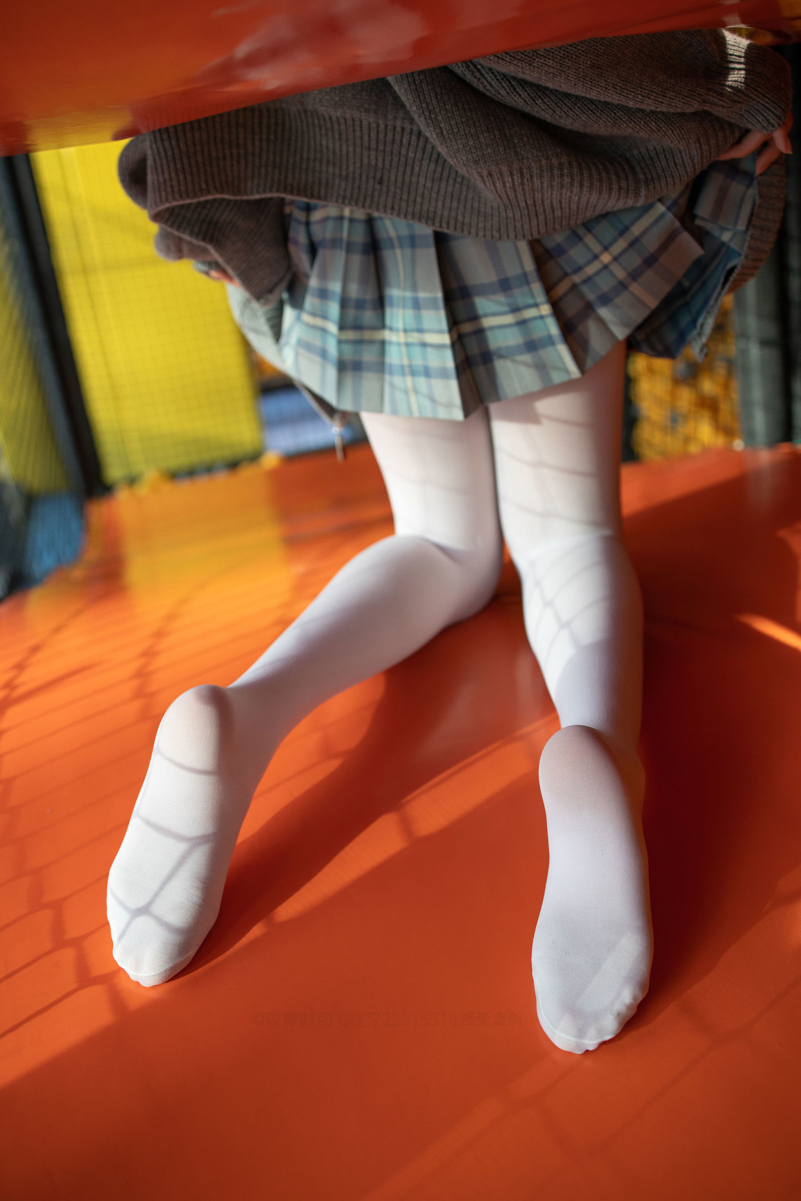 [森萝财团] X-047 儿童乐园里的一天 萝莉丝袜写真[141P]