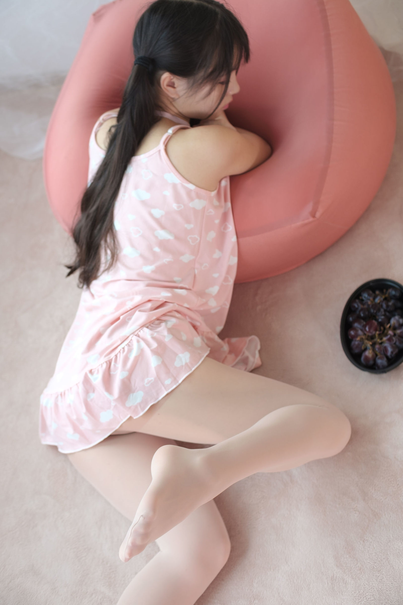 taotuhome[森萝财团] X-039 粉红小可爱的肉丝 萝莉丝袜写真套图第8张