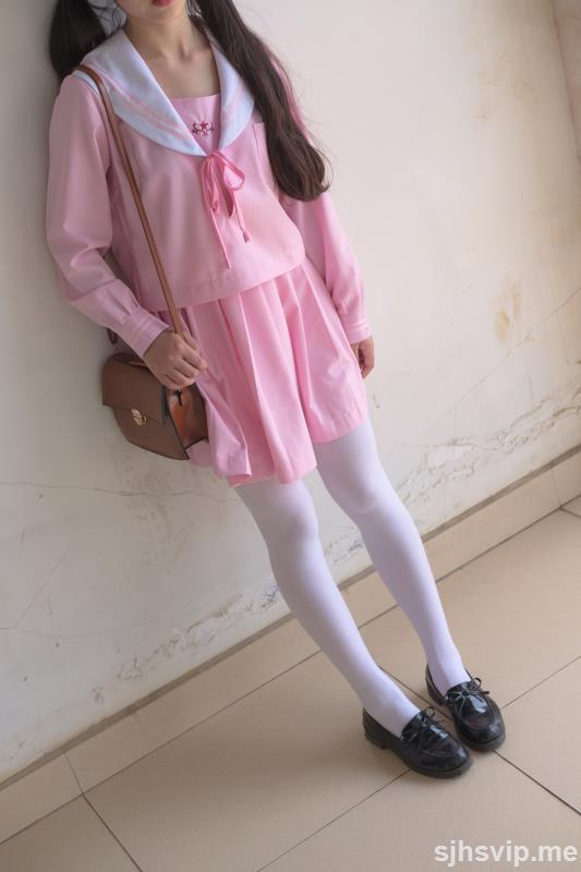 taotuhome[森萝财团] X-026 JK粉色校服白丝 萝莉丝袜写真套图第91张