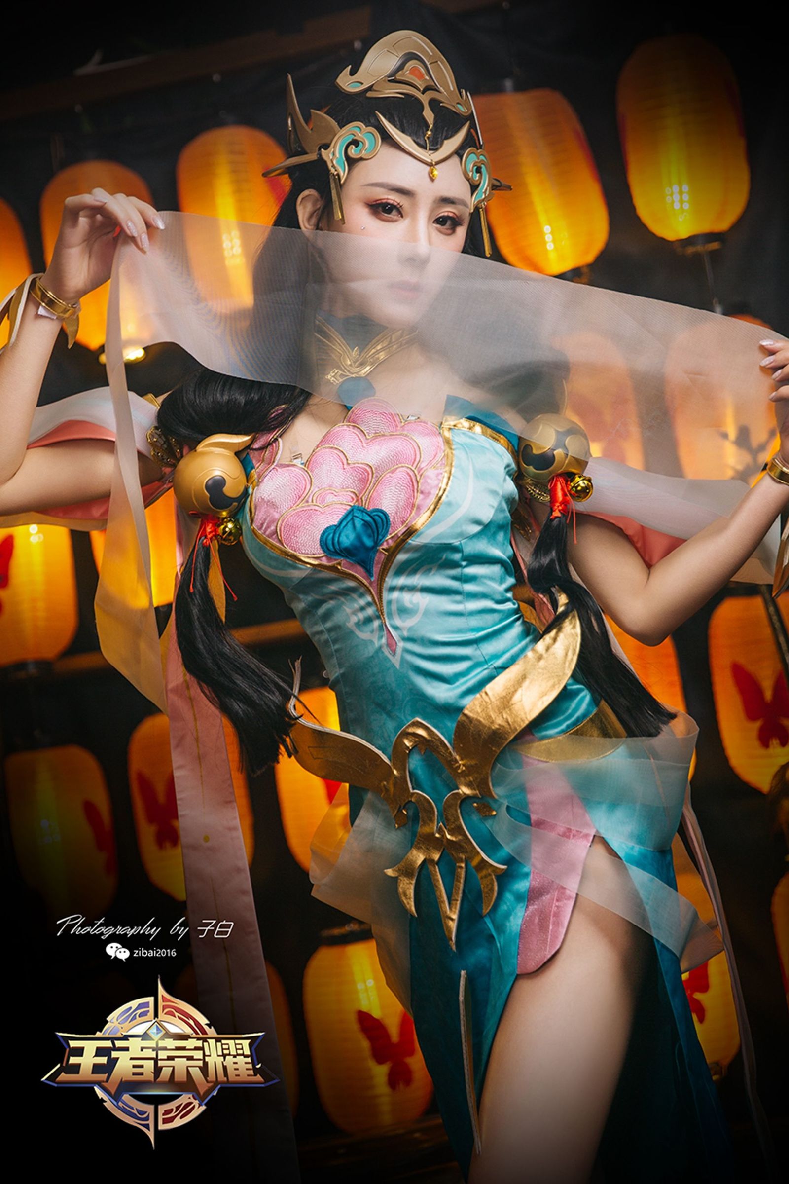 taotuhome[wordgirls头条女神] 莫晓希 - 王者荣耀杨玉环COS 写真套图第14张