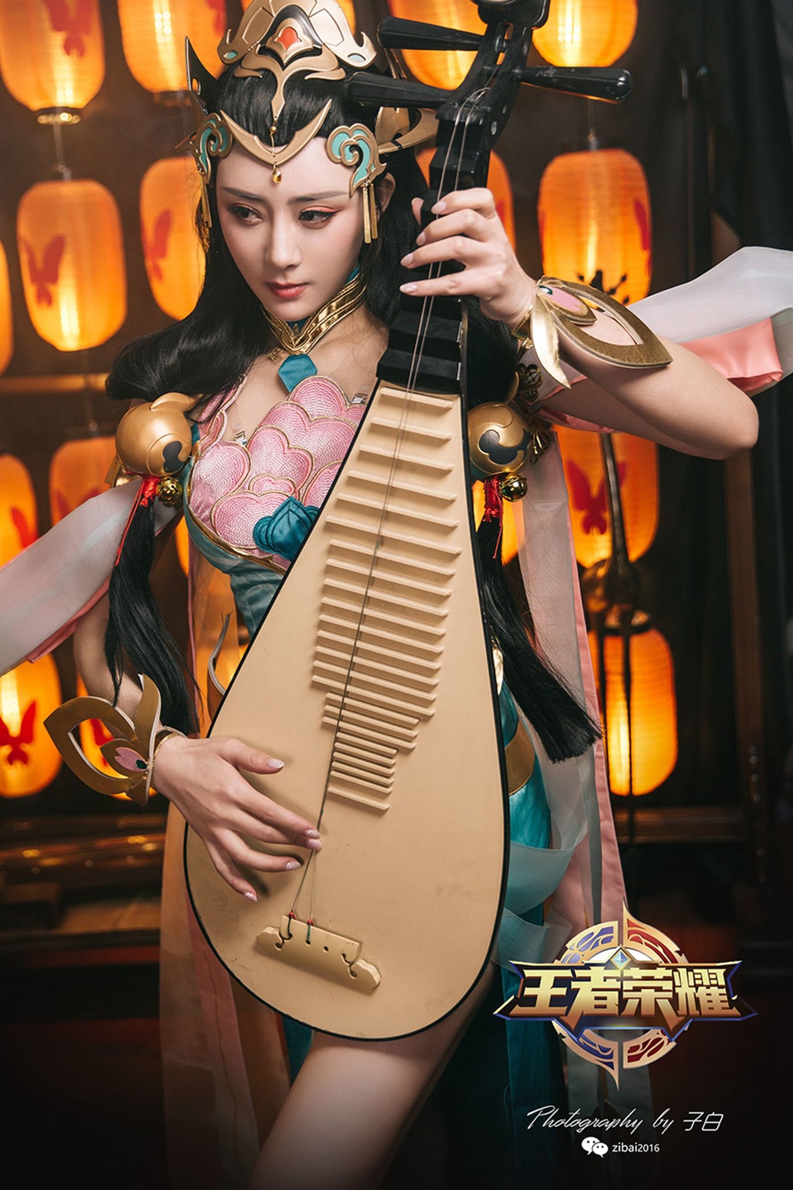 taotuhome[wordgirls头条女神] 莫晓希 - 王者荣耀杨玉环COS 写真套图第1张