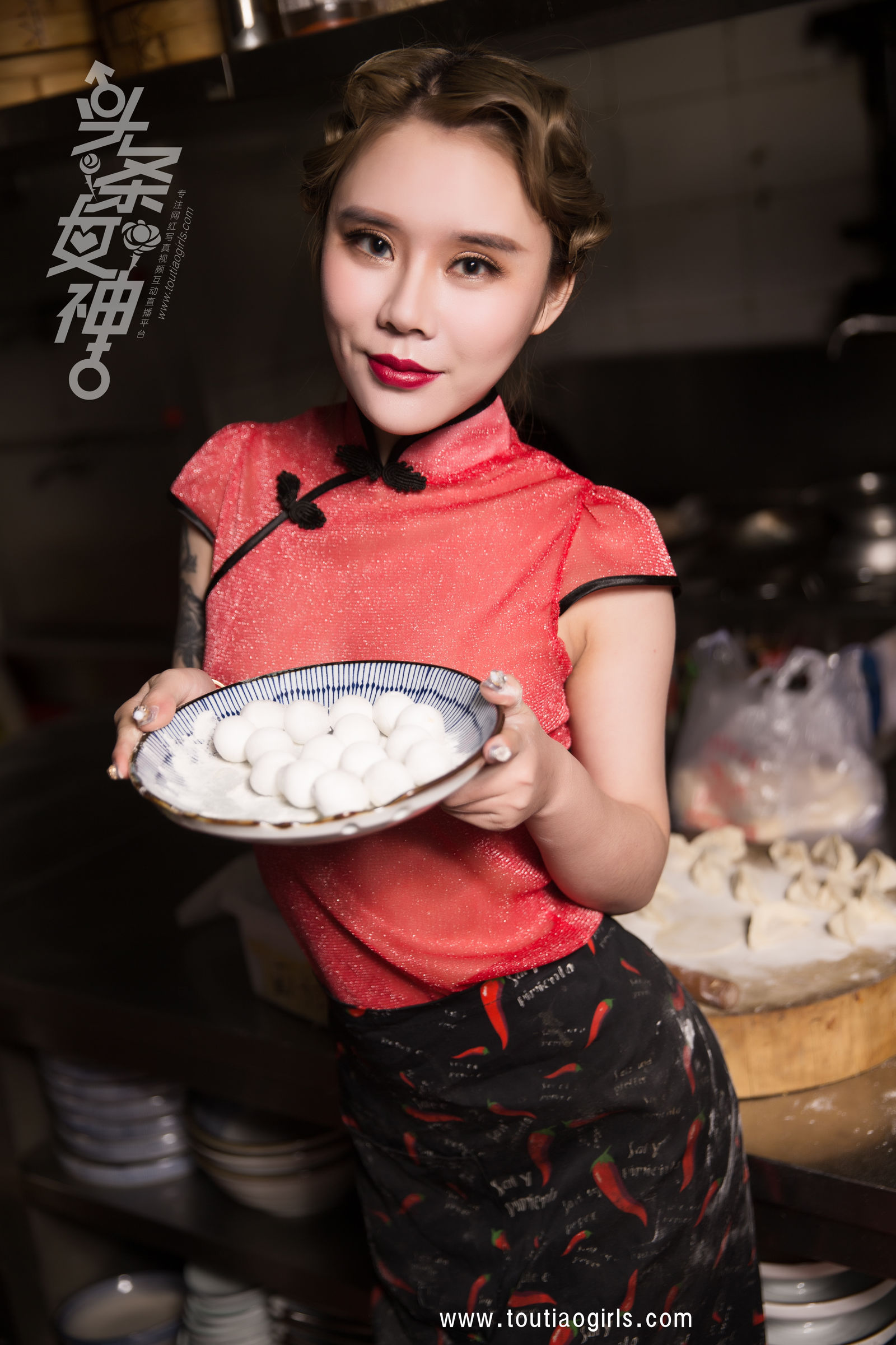taotuhome[TouTiao头条女神]  爱丽莎 - 爱吃饺子 写真套图第11张
