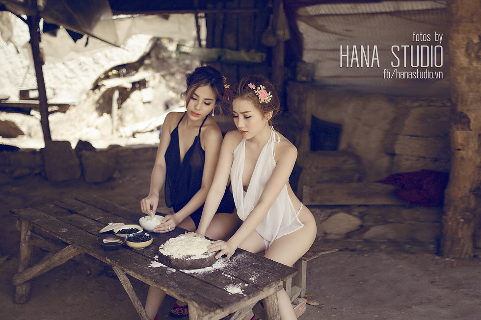 越南名模Thuy Nga Pham越南陶瓷村透视薄纱系列香艳迷人写真103P