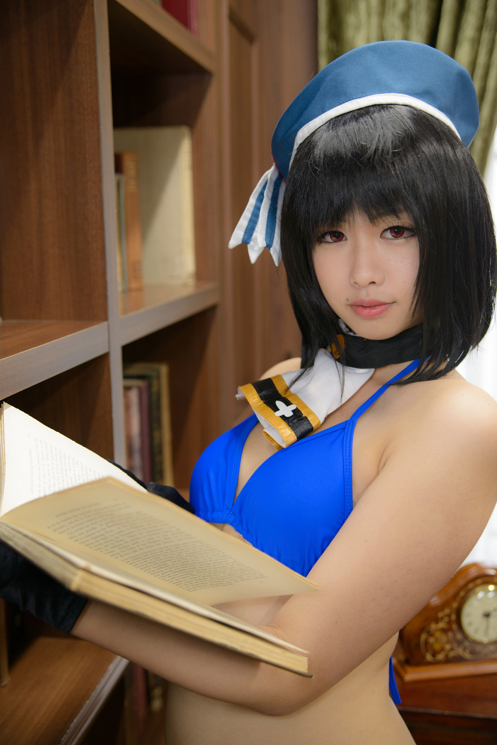 [Cosplay精选]COS正片《重巡高雄》图集美少女性感内衣写真150P