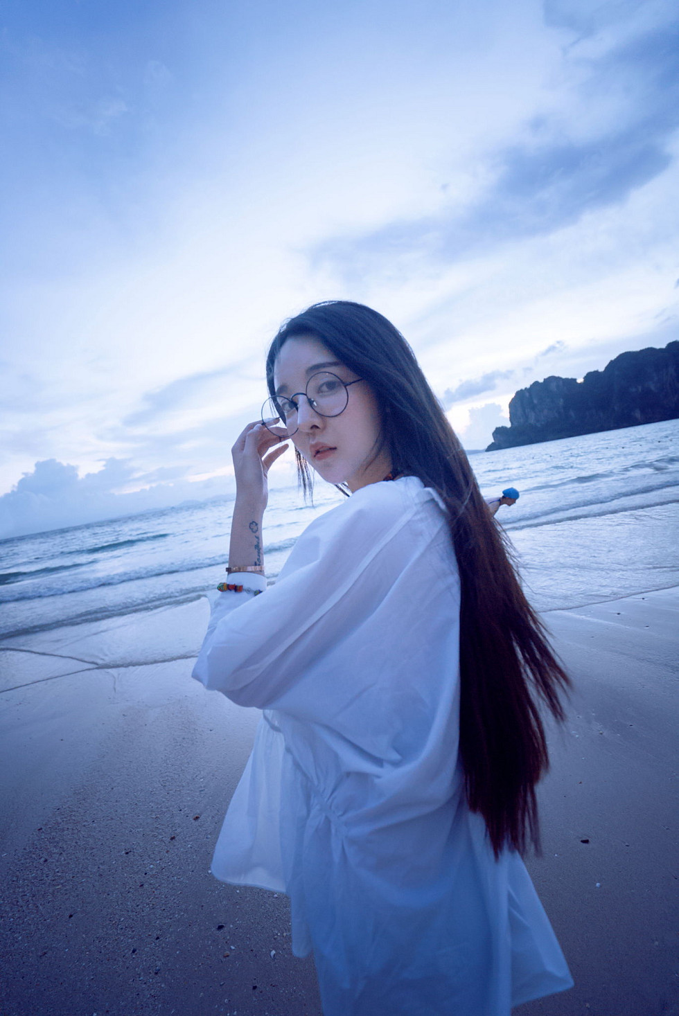 Rayshen摄影作品之泰国甲米旅行海滩边靓丽美模性感比基尼写真34P