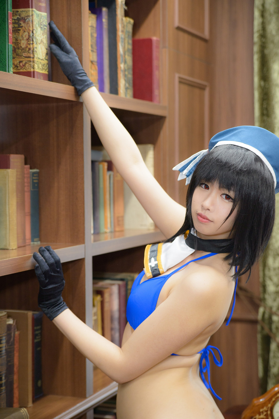 [Cosplay精选]COS正片《重巡高雄》图集美少女性感内衣写真150P