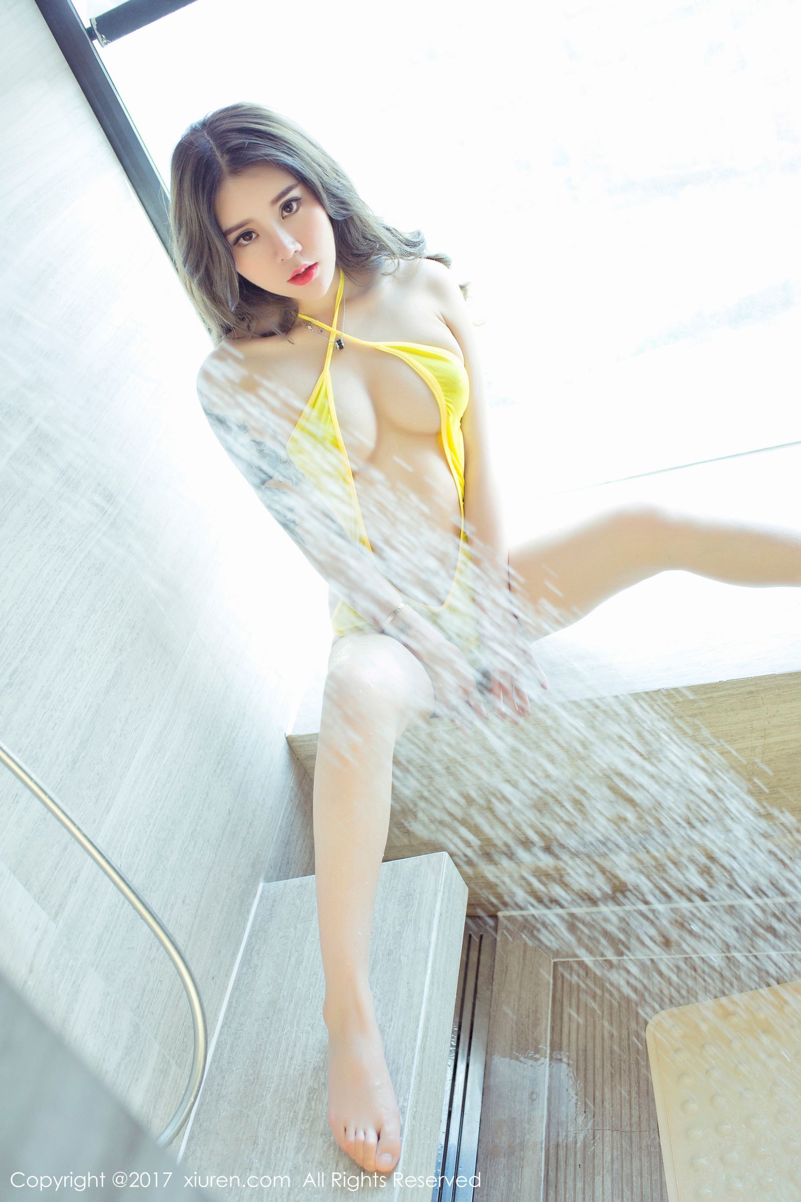 taotuhome[XiuRen秀人网] No.763 爱丽莎Lisa - 旗袍诱惑+浴室性感系列第41张
