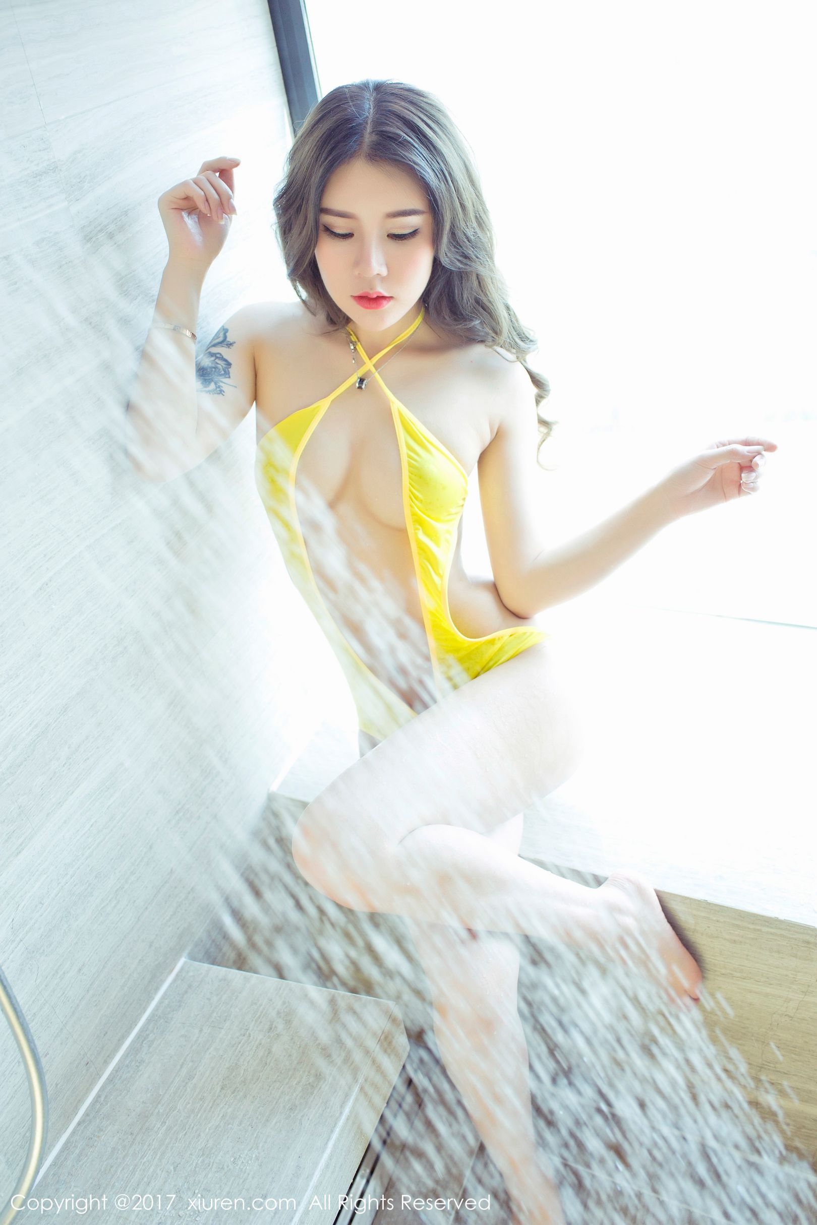 taotuhome[XiuRen秀人网] No.763 爱丽莎Lisa - 旗袍诱惑+浴室性感系列第30张