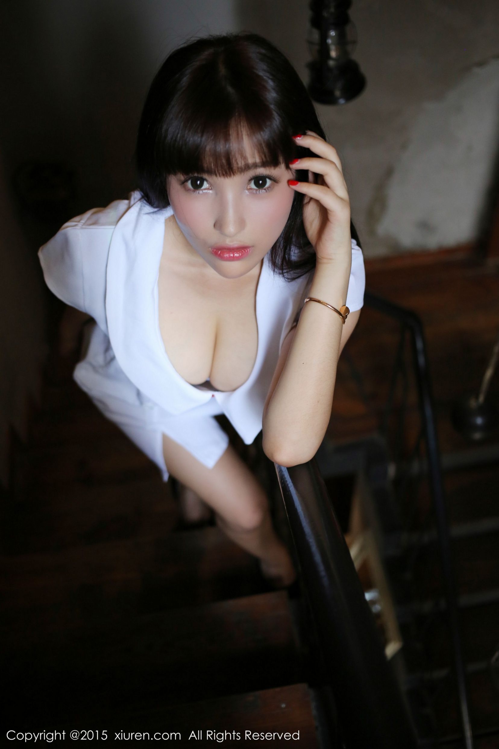taotuhome[秀人网] No.389 Nic妮可可 - 性感美胸私房内衣+护士制服写真第64张