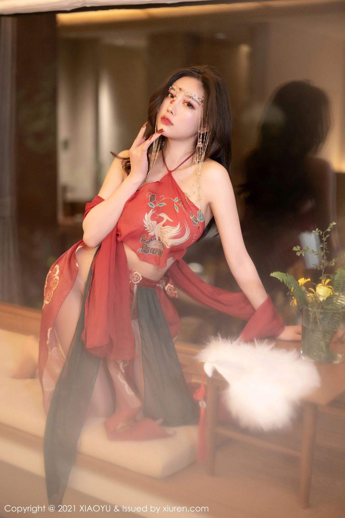 [XIAOYU语画界]-Vol.688-杨晨晨Yome-红色古装服饰-套图之家